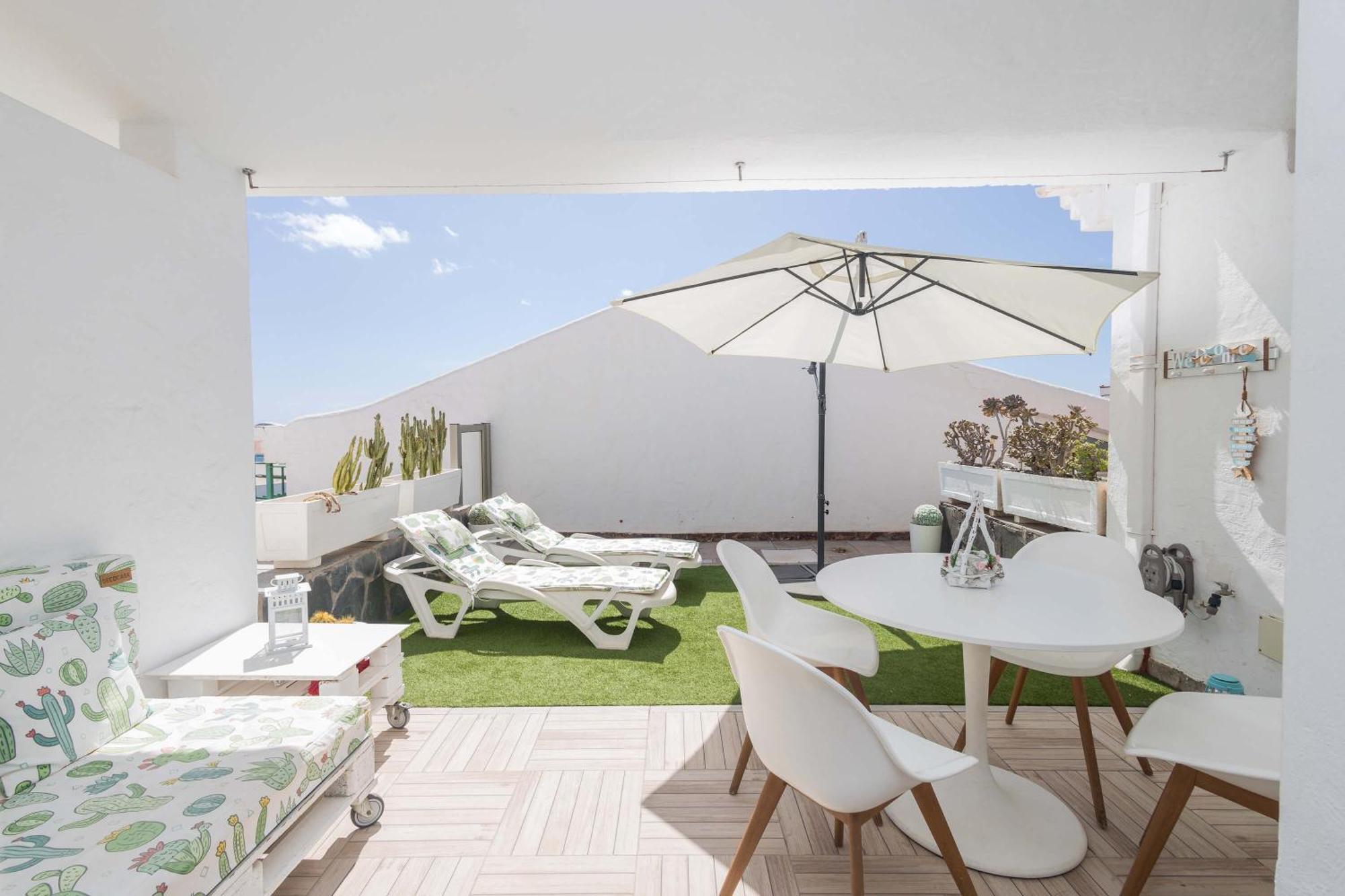 Playa Del Aguila Bungalow Con Terraza Solarium Maspalomas  Kültér fotó